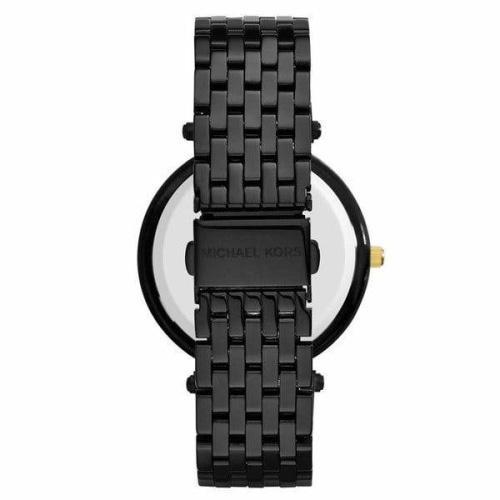 Michael Kors Mk3407 Ladies Darci Black Crystal Watch -korean beauty