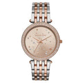 Michael Kors Mk3726 Ladies Darci Two Tone Stainless Steel Crystal Watch -korean beauty
