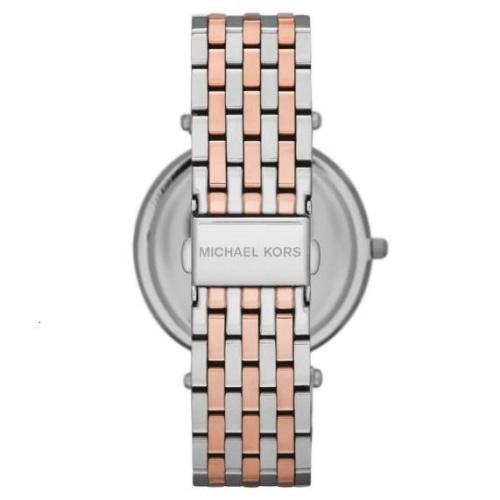 Michael Kors Mk3726 Ladies Darci Two Tone Stainless Steel Crystal Watch -korean beauty