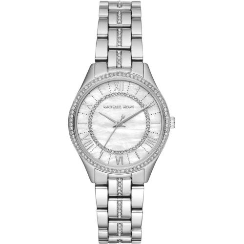 Michael Kors Mk3900 Ladies Lauryn Silver Watch -korean beauty