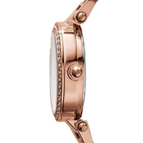 Michael Kors Mk5616 Ladies Mini Parker Rose Gold Stainless Steel Watch -korean beauty