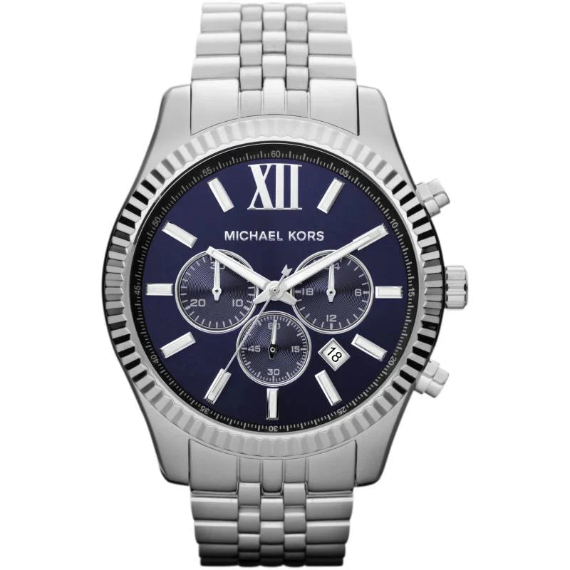 Michael Kors Mk8280 Mens Lexington Chronograph Watch -korean beauty