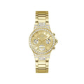 Guess Watches Moonlight Ladies Sport Gold Stainless Steel Watch Gw0320l2 -korean beauty