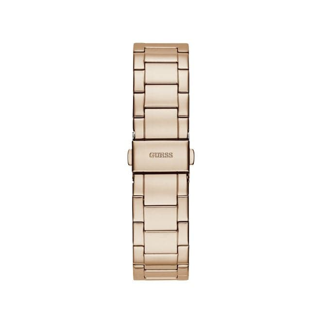 Guess Watches Moonlight Ladies Sport Rose Gold Stainless Steel Watch Gw0320l3 -korean beauty