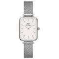 Daniel Wellington Ladies White Quadro Watch Dw00100438 -korean beauty
