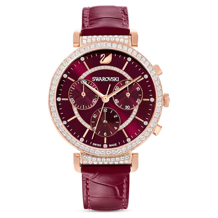 Swarovski Watch Passage Chrono Red 5547642 -korean beauty
