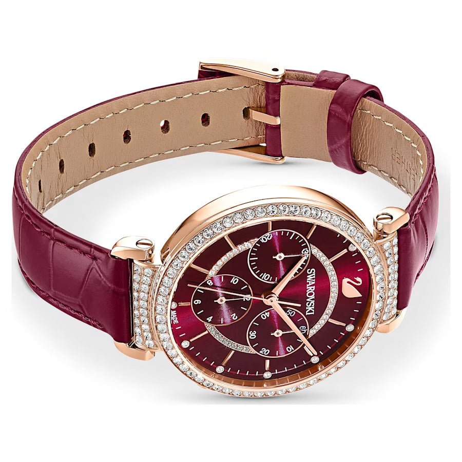 Swarovski Watch Passage Chrono Red 5547642 -korean beauty