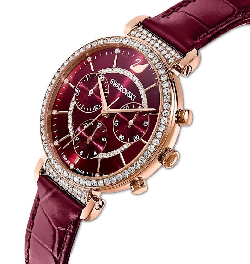 Swarovski Watch Passage Chrono Red 5547642 -korean beauty