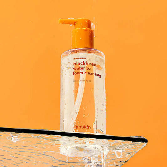 Hanskin Blackhead Water to Foam Cleansing 250ml -korean beauty
