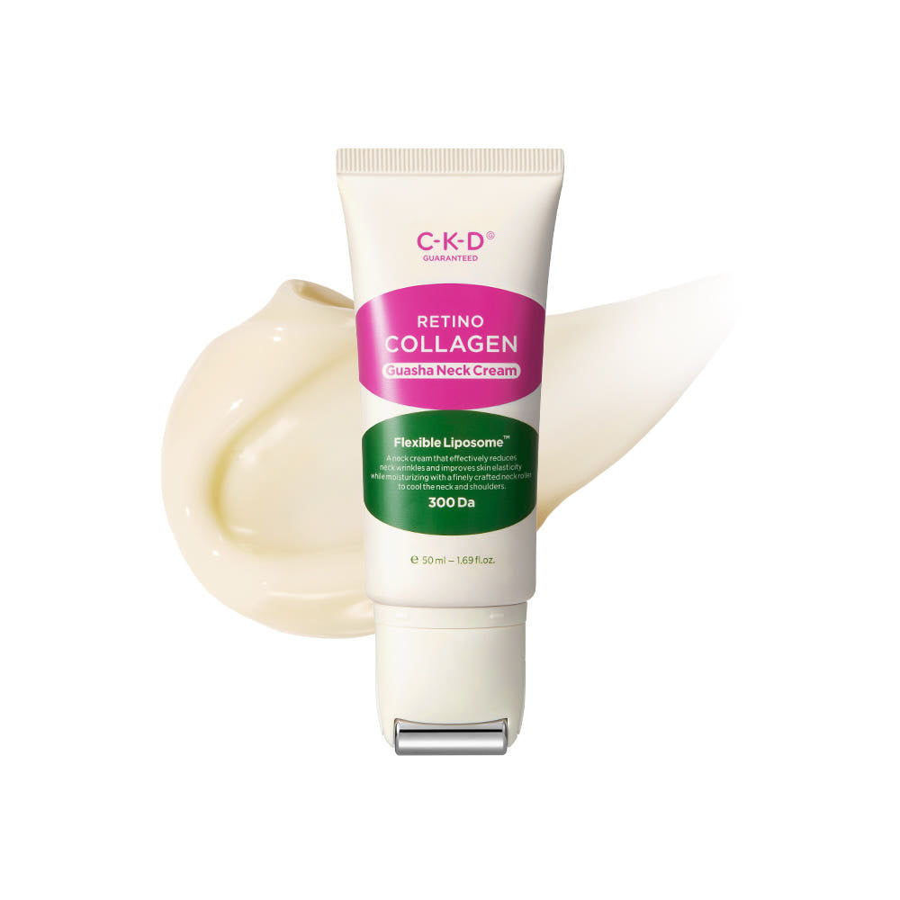 CKD Retino Collagen Small Molecule 300 Guasha Neck Cream 50ml -korean beauty