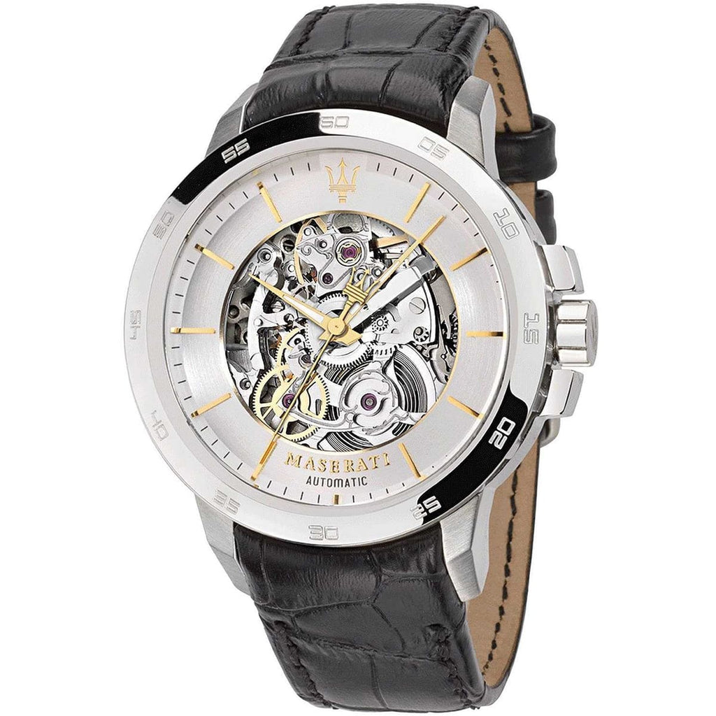 Maserati R8821119002 Ingegno Automatic Mens Black Watch -korean beauty