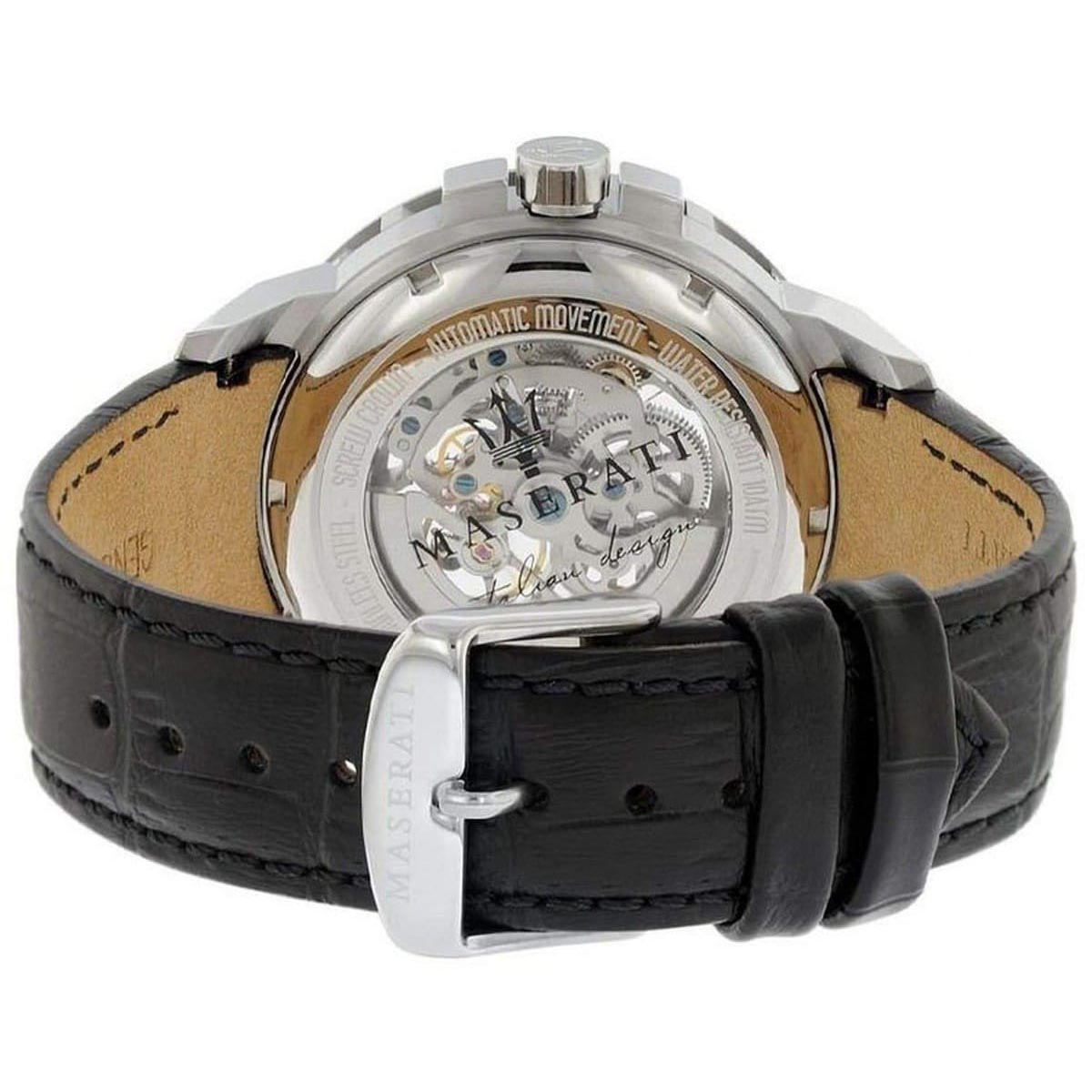 Maserati R8821119002 Ingegno Automatic Mens Black Watch -korean beauty