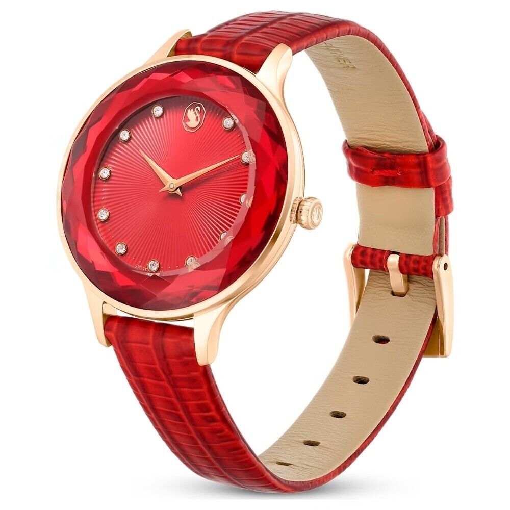 Swarovski Watch Octea Nova 33mm Red 5650002 -korean beauty