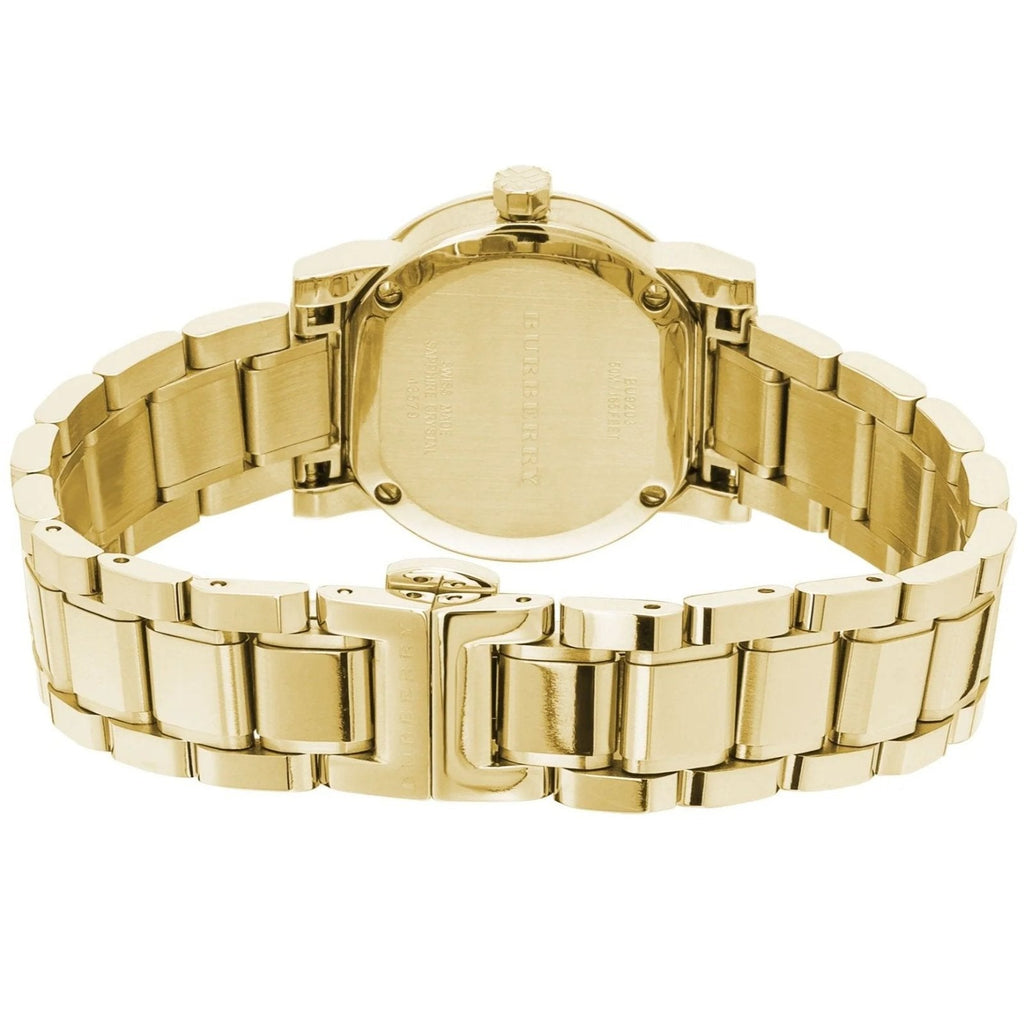Burberry Ladies Watch The City Yellow Gold Bu9203 -korean beauty