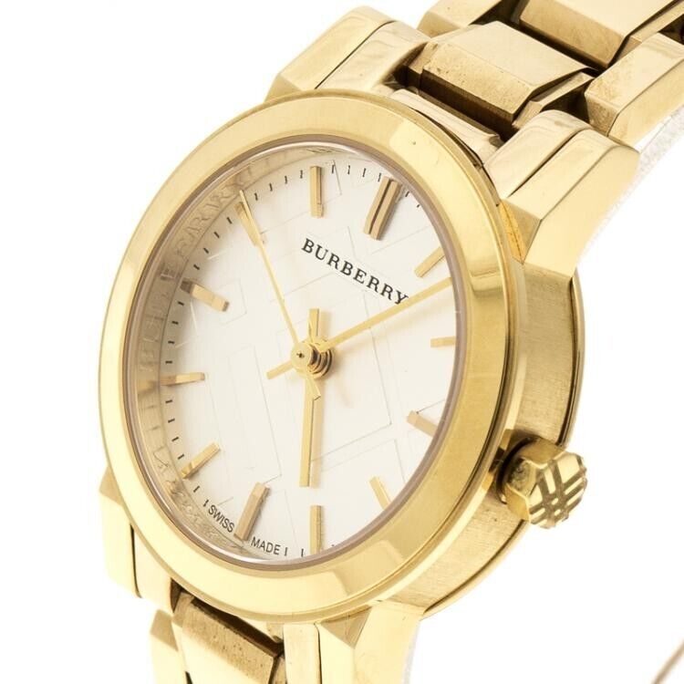 Burberry Ladies Watch The City Yellow Gold Bu9203 -korean beauty