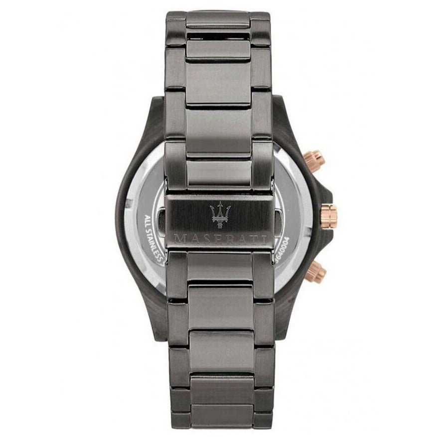 Maserati R8873640001 Sfida Chrono Mens Black Watch -korean beauty