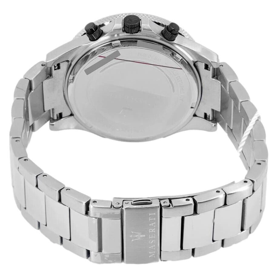 Maserati R8873640003 Sfida Chrono Mens Silver Watch -korean beauty