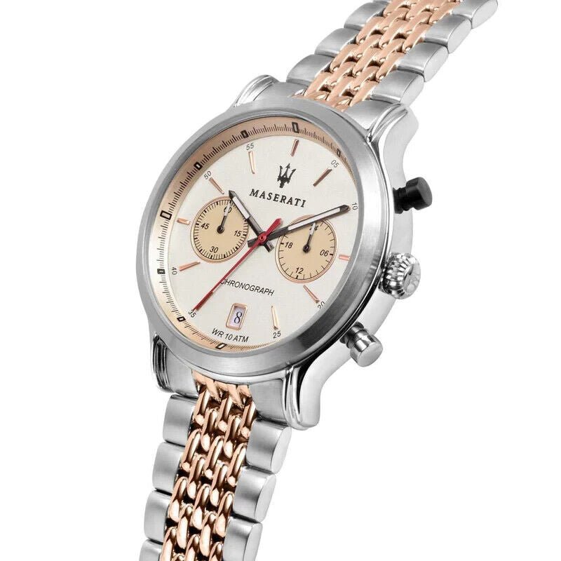 Maserati R8873638002 Legend Mens Two Tone Watch -korean beauty