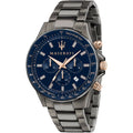Maserati R8873640001 Sfida Chrono Mens Black Watch -korean beauty