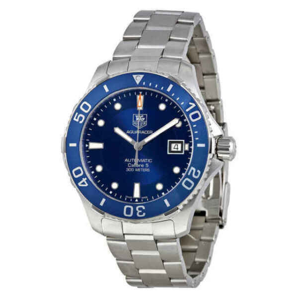 Tag Heuer Aquaracer Caliber 5 Automatic Blue Dial Silver Steel Strap Watch For Men Wan2111 Ba0822 -korean beauty