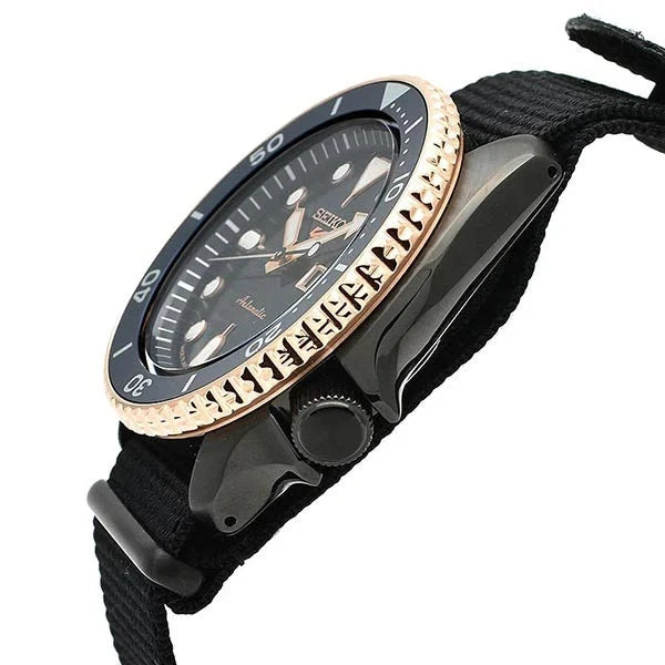 Seiko 5 Automatic Sports Mens Watch Sbsa098 -korean beauty