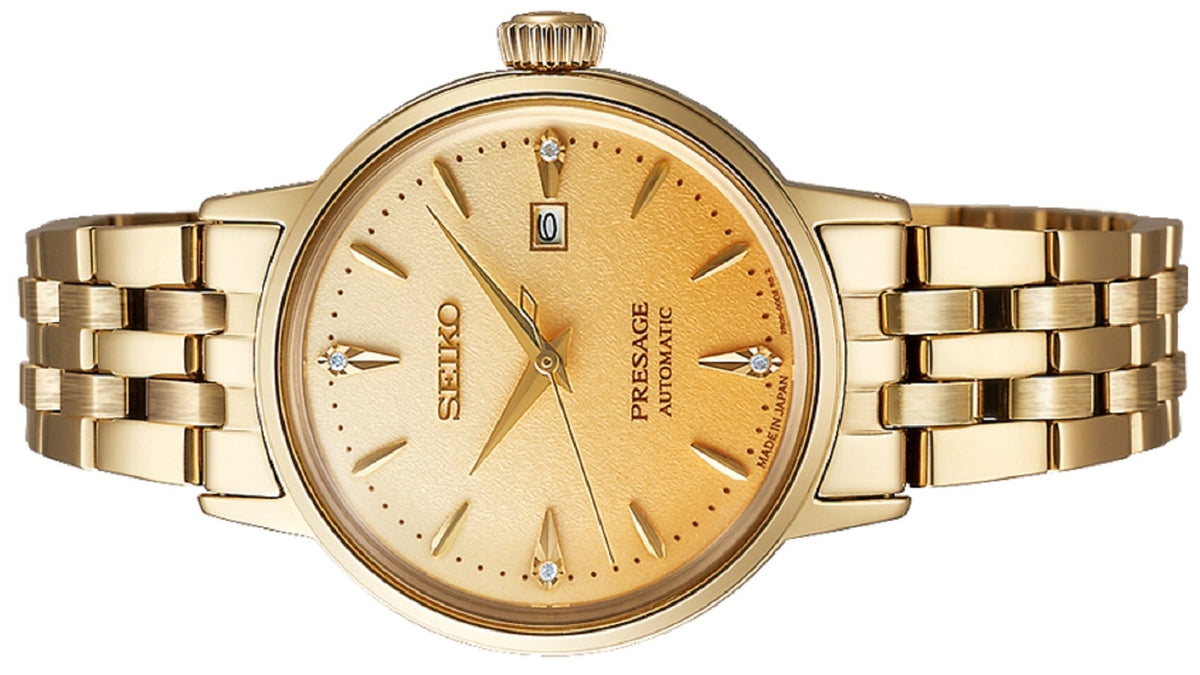 Seiko Presage Cocktail Time Sre018J1 "Eggnogg" Automatic Watch For Women -korean beauty