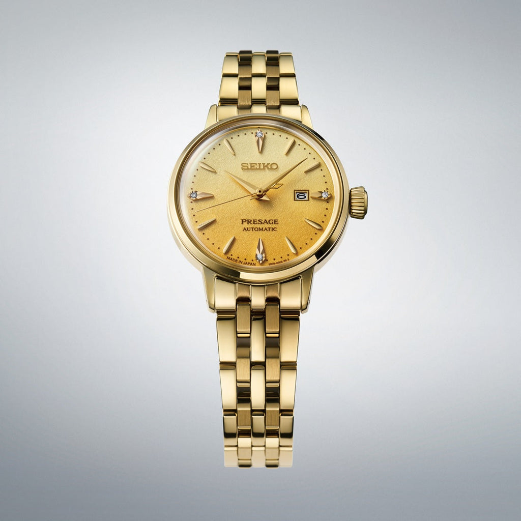 Seiko Presage Cocktail Time Sre018J1 "Eggnogg" Automatic Watch For Women -korean beauty