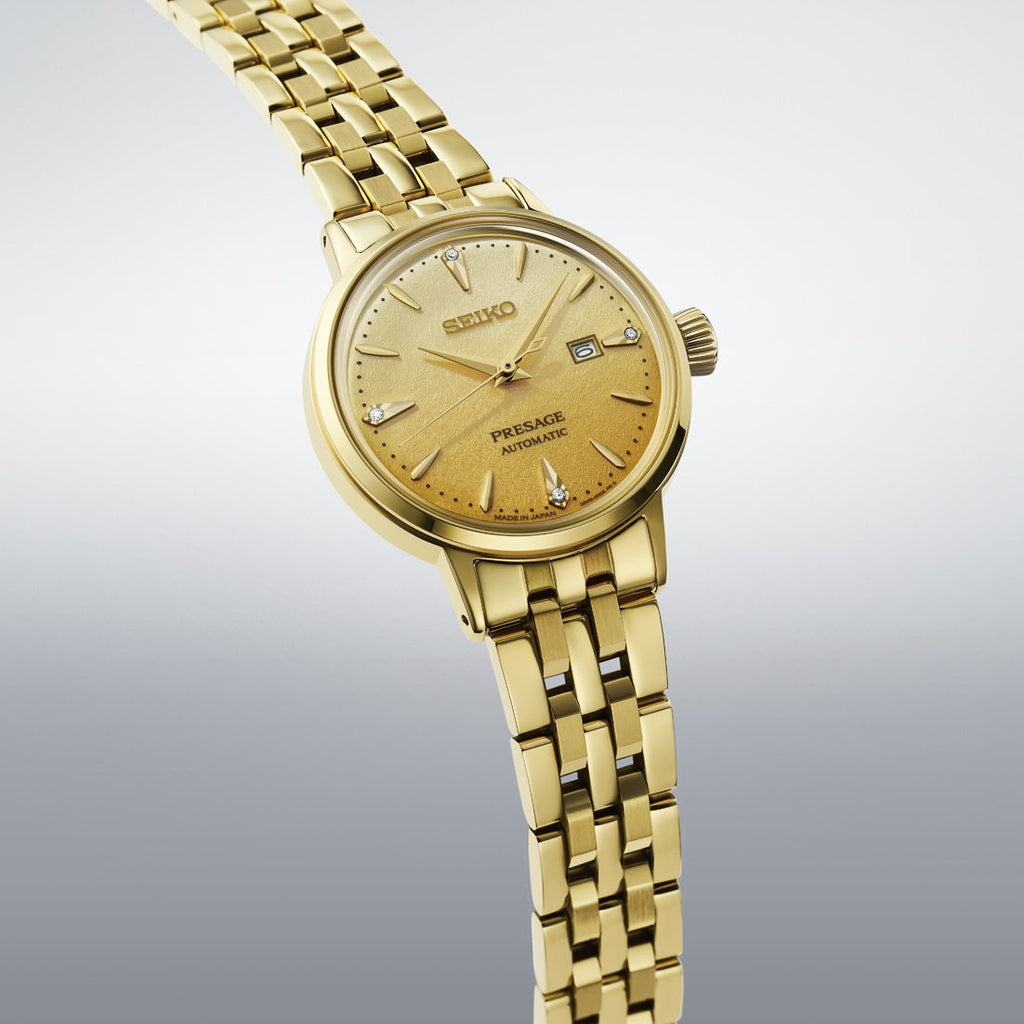 Seiko Presage Cocktail Time Sre018J1 "Eggnogg" Automatic Watch For Women -korean beauty