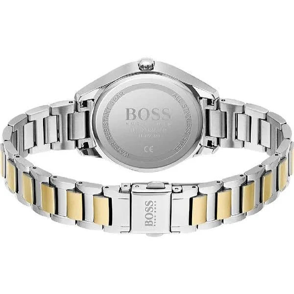Hugo Boss Womens 1502585 Grand Course Quartz Stainless Steel Watch -korean beauty