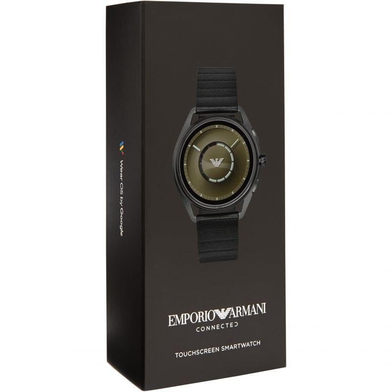 Emporio Armani Art5009 Men S Black Connected Bluetooth Smartwatch -korean beauty