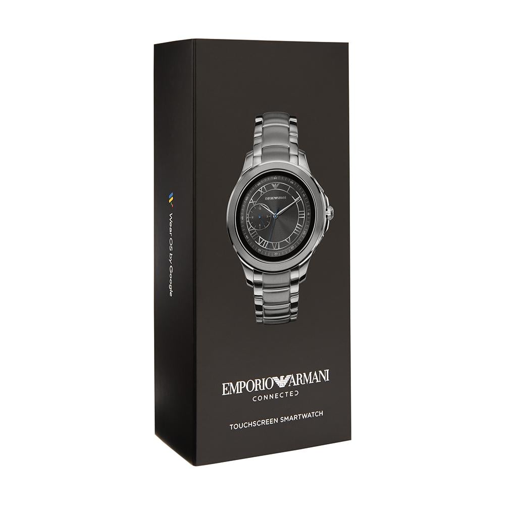 Emporio Armani Art5010 Men S Grey Connected Gen 4 Smartwatch -korean beauty