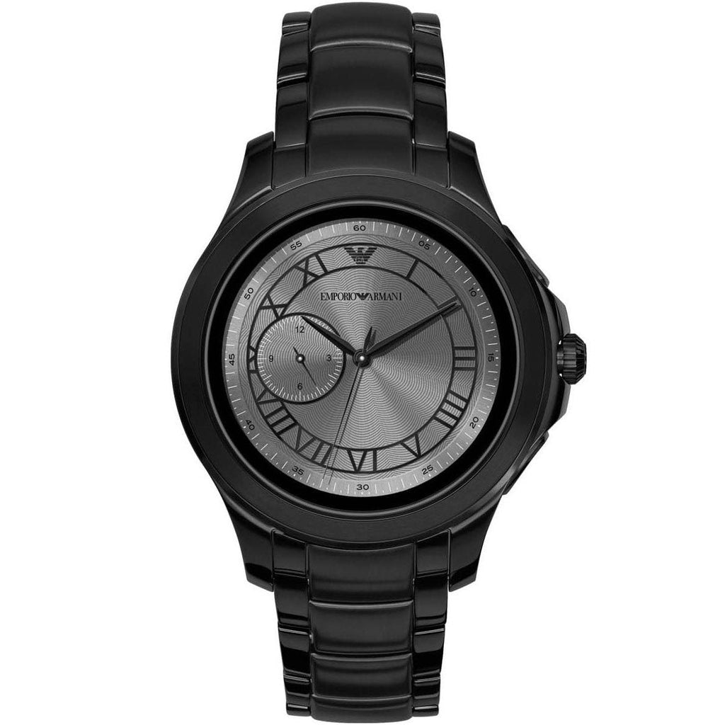 Emporio Armani Art5011 Men S Black Alberto Connected Gen 4 Smartwatch -korean beauty