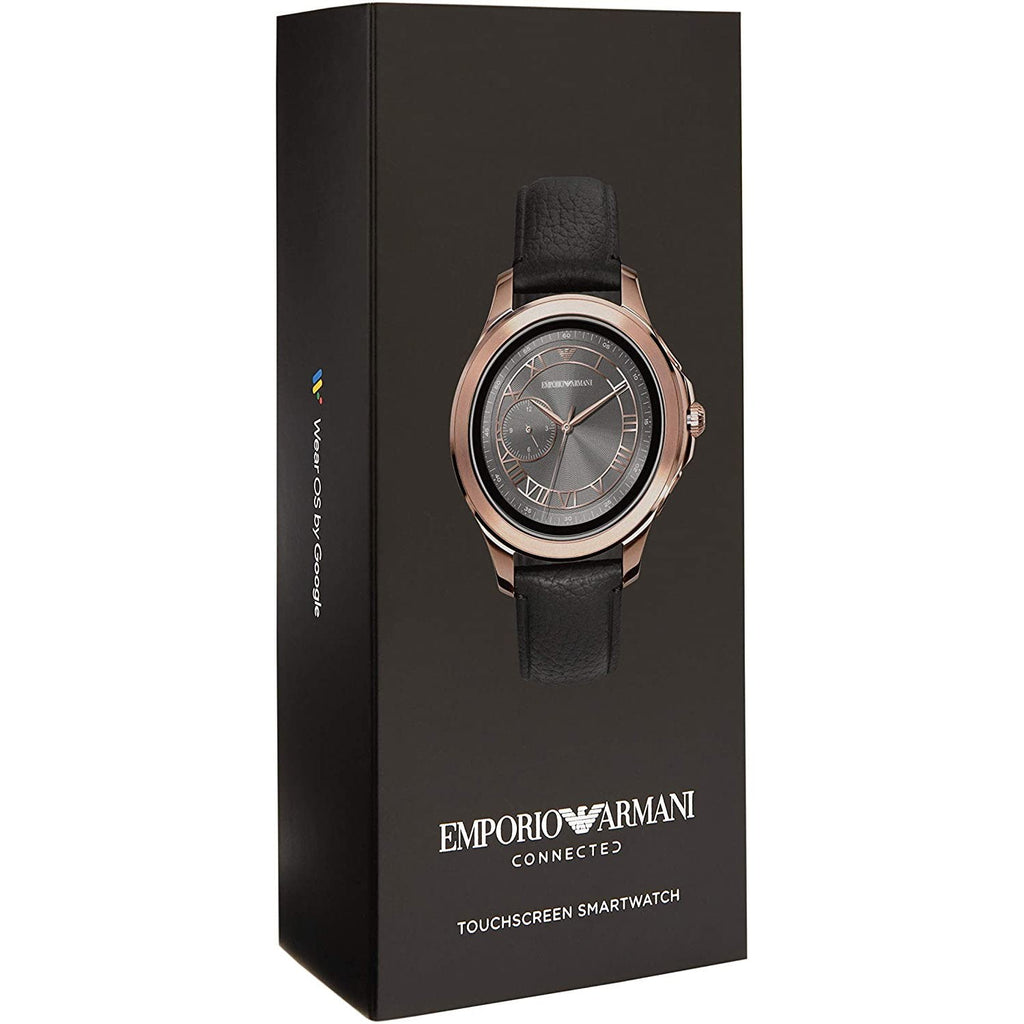 Emporio Armani Art5012 Men S Black Connected Gen 4 Smartwatch -korean beauty