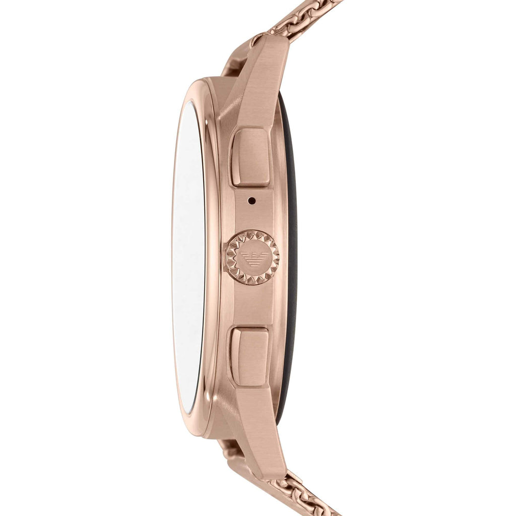 Emporio Armani Art9005 Men S Rose Gold Connected Smartwatch -korean beauty