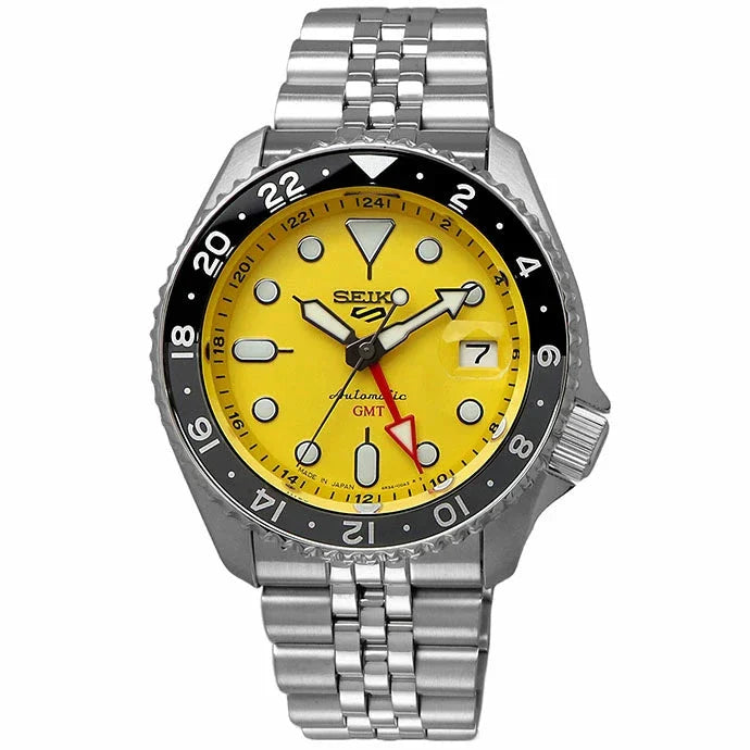 Seiko 5 Sports Style Automatic Yellow Dial Ssk017 -korean beauty