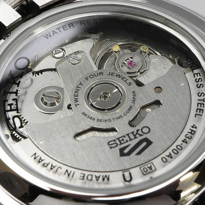 Seiko 5 Sports Style Automatic Yellow Dial Ssk017 -korean beauty