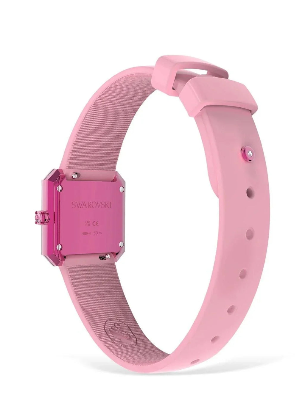 Swarovski Watch Lucent With Silicone Strap Pink 5624373 -korean beauty