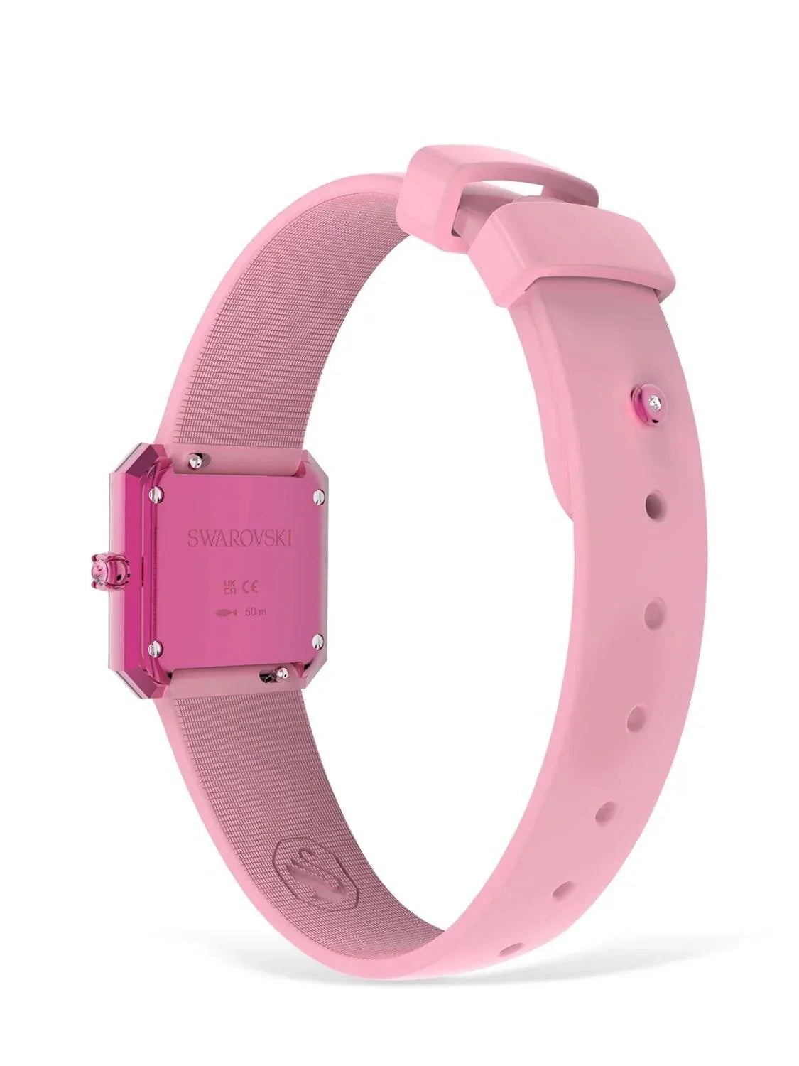 Swarovski Watch Lucent With Silicone Strap Pink 5624373 -korean beauty