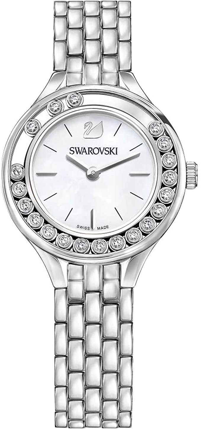 Swarovski Lovely Crystals Mini Silver Ladies Watch 5242901 -korean beauty