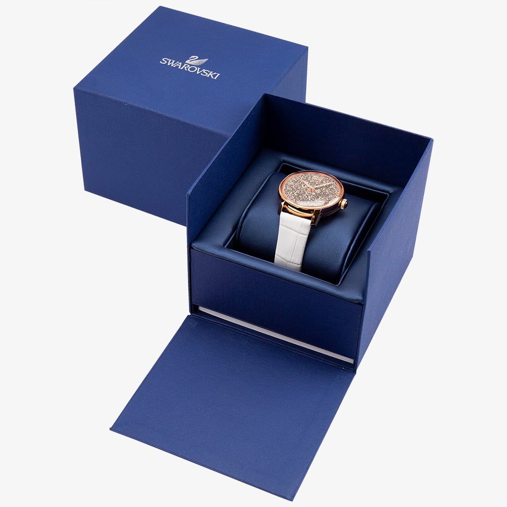 Swarovski Watch Crystalline Hours Rose Gold 5344635 -korean beauty