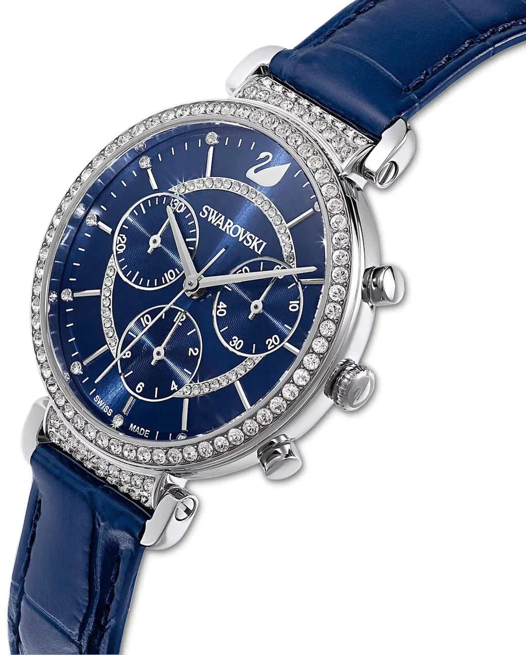 Swarovski Watch Passage Chrono Blue 5580342 -korean beauty