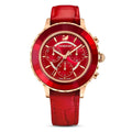 Swarovski Octea Lux Chrono Ladies Red Watch 5646975 -korean beauty