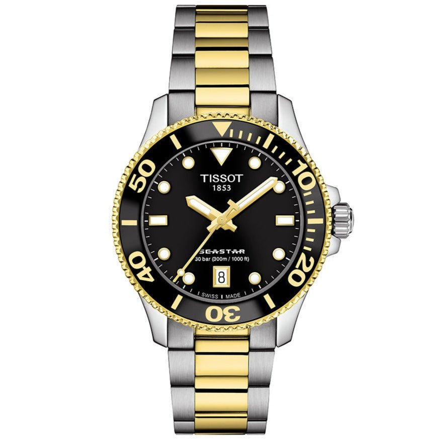 Tissot Seastar 1000 Mens Black Watch T120 210 22 051 00 -korean beauty