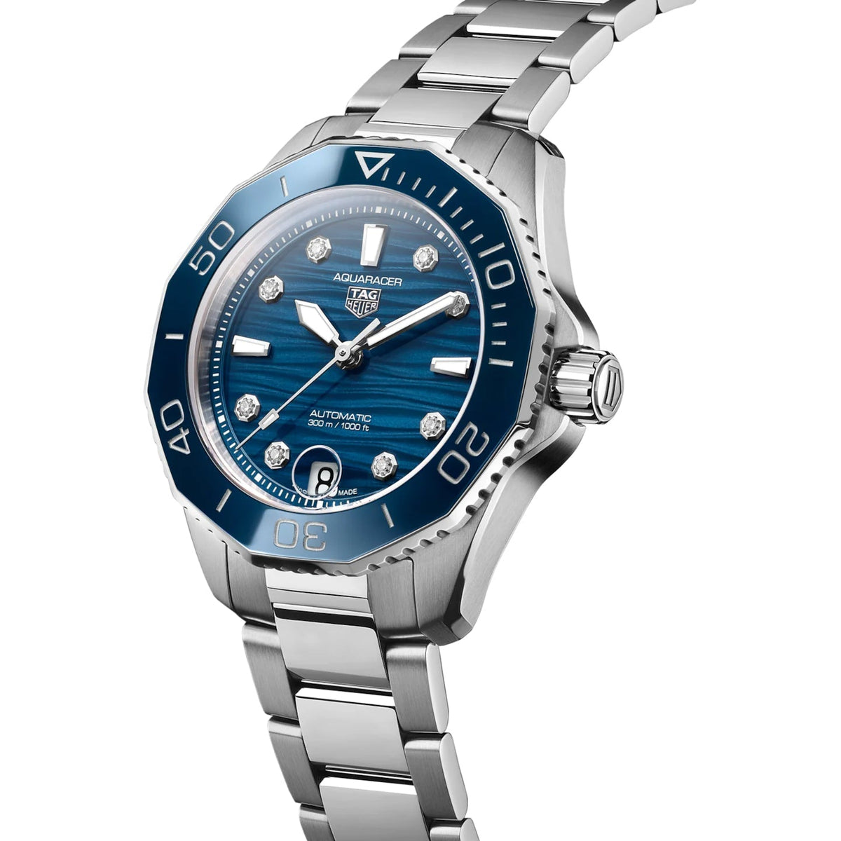 Tag Heuer Watch Aquaracer Calibre 5 Automatic Ladies Wbp231b Ba0618 -korean beauty