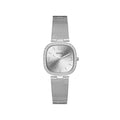 Guess Watches Tapestry Ladies Trend Silver Stainless Steel Watch Gw0354l1 -korean beauty