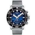 Tissot Chronograph Mens Watch Seastar 1000 Blue T1204171104102 -korean beauty