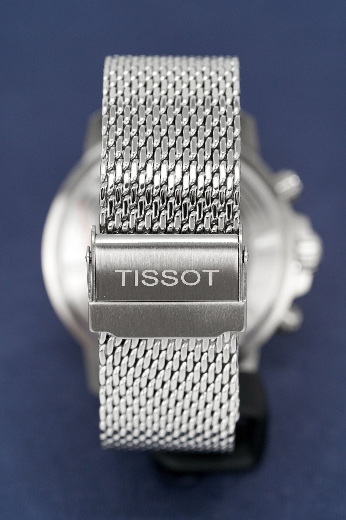 Tissot Chronograph Watch Seastar 1000 Green Mesh T1204171109100 -korean beauty