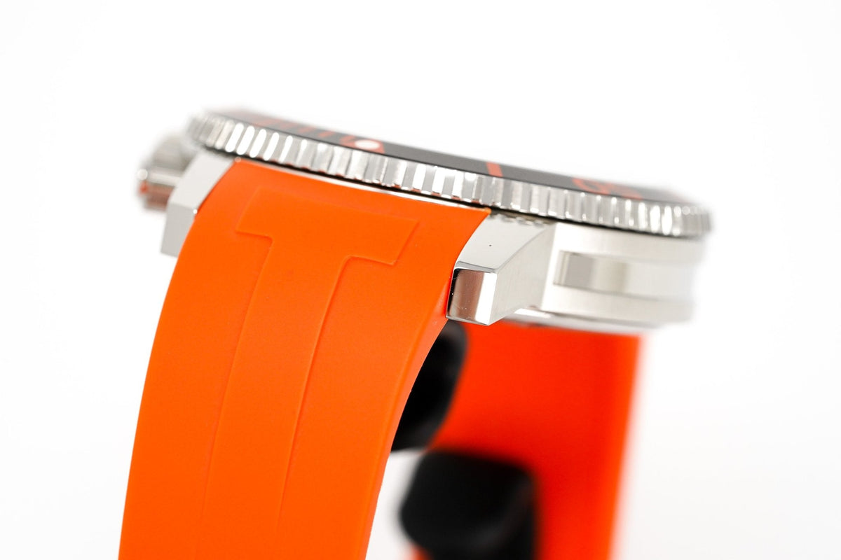 Tissot Chronograph Watch Seastar 1000 Orange T1204171705101 -korean beauty