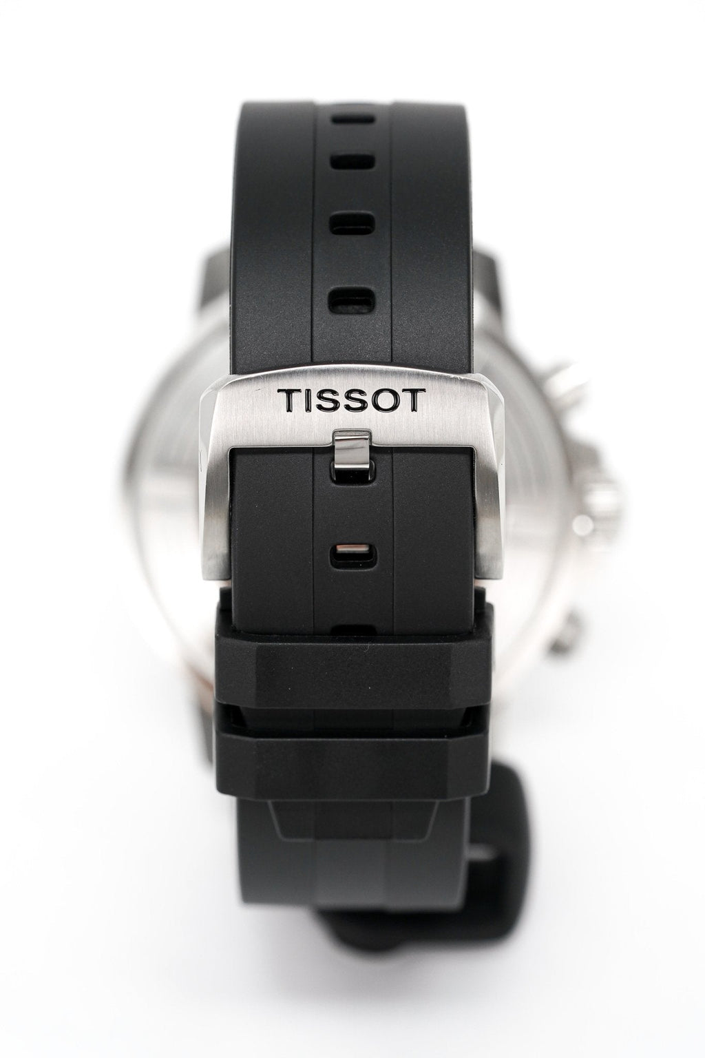 Tissot Chronograph Watch Seastar 1000 Red Rubber T12041742100 -korean beauty