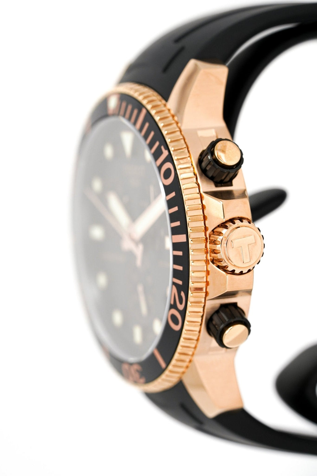 Tissot Chronograph Watch Seastar 1000 Rose Gold T1204173705100 2 -korean beauty